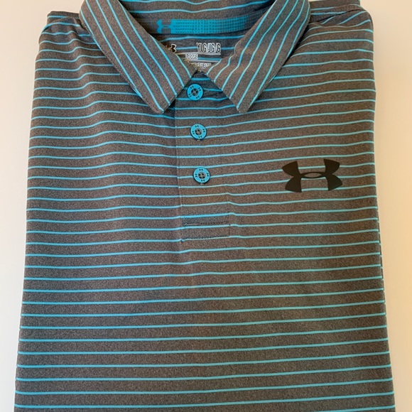 YL Under Armour Golf Shirt - Picture 6 of 6